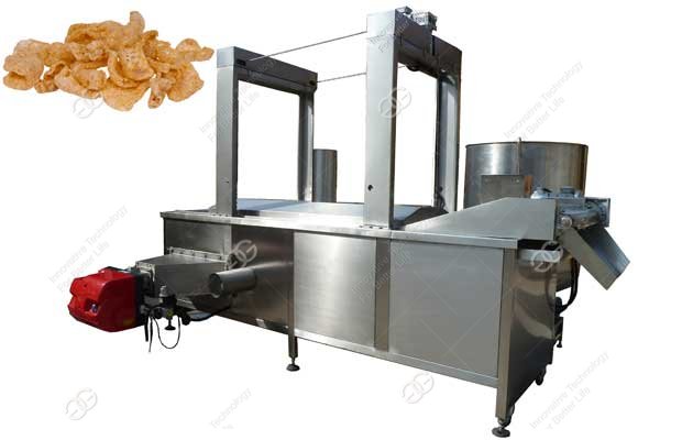 Friteuse automatique pour crépitements de couenne de porc