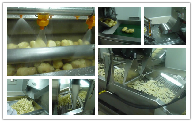 Machine à frites surgelées Machine à frites surgelées