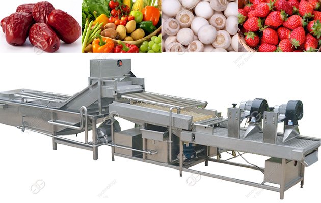 Machine à laver les fruits et légumes