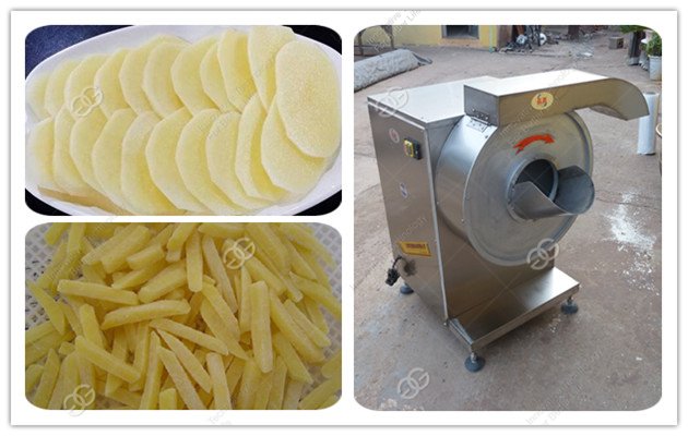 Machine à trancher les pommes de terre