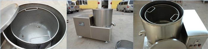 Machine à déshuiler les arachides pour aliments frits