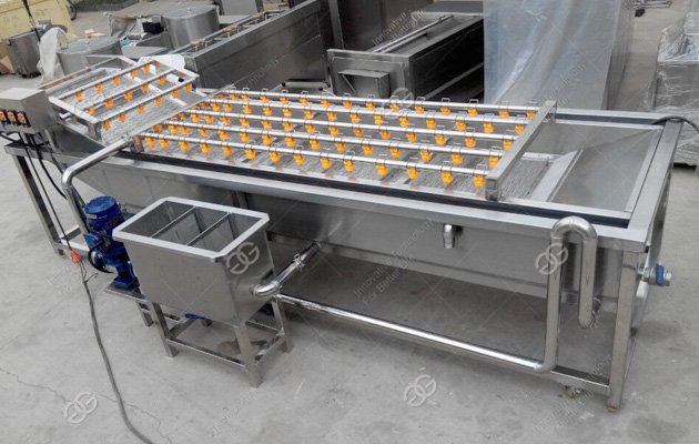 Machine à laver les légumes à bulles