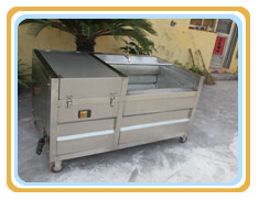 machine à laver les pommes de terre