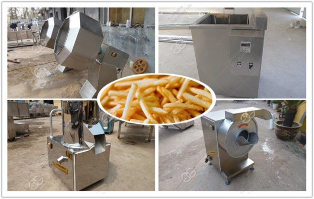 Usine de fabrication de frites