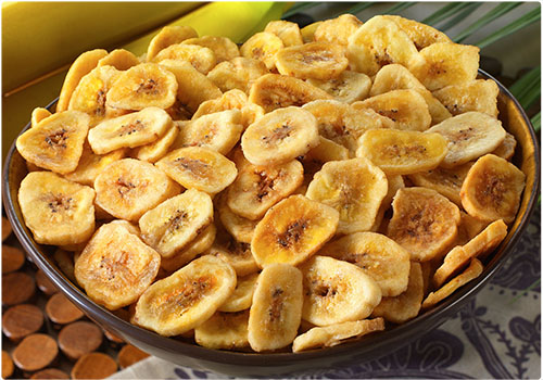 Machine à frire les chips de bananes vertes