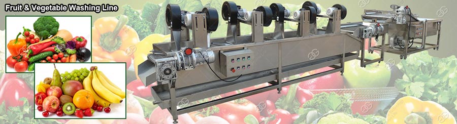 Machine à laver les fruits et légumes