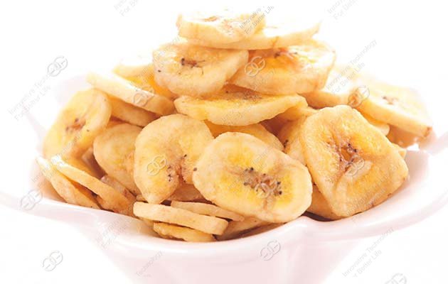 Ligne de production de chips de banane