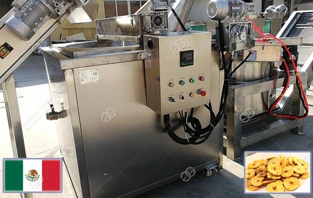 Machine à frire les chips de banane