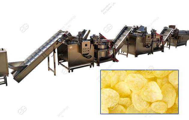 Ligne de traitement des chips de pommes de terre
