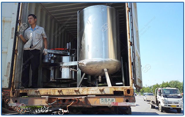 Machine à frire les couennes de porc au Mexique