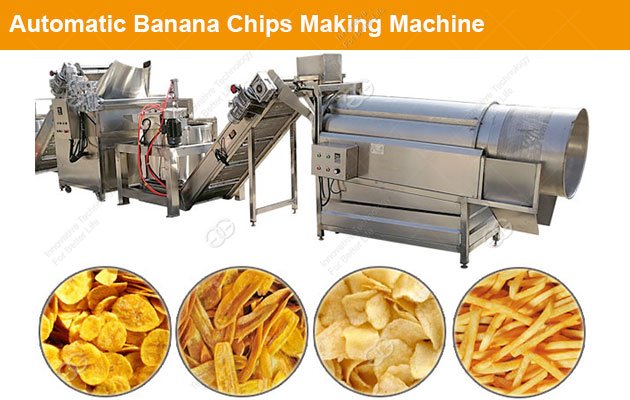 Machine à fabriquer des chips de banane