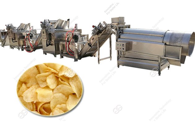 Machine à chips de pommes de terre à petite échelle