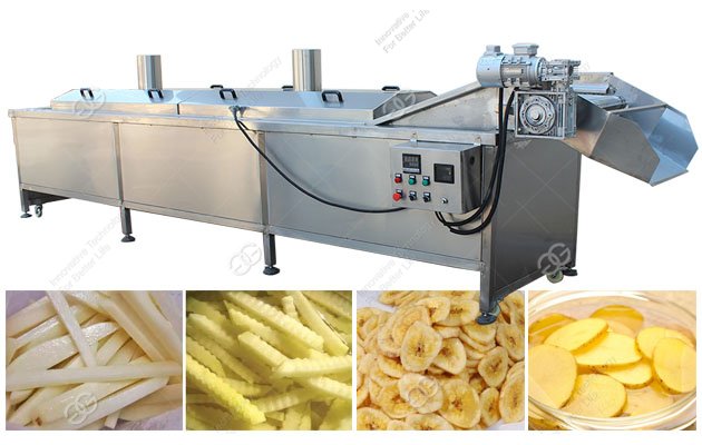 Machine à blanchir les chips de pommes de terre