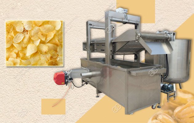 Friteuse continue pour chips de pommes de terre