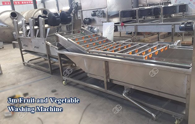 Machine à laver les fruits et légumes 3m