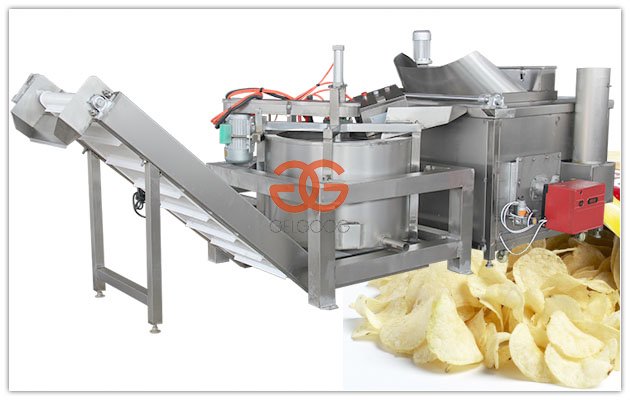 Équipement de fabrication de chips de pommes de terre GELGOOG