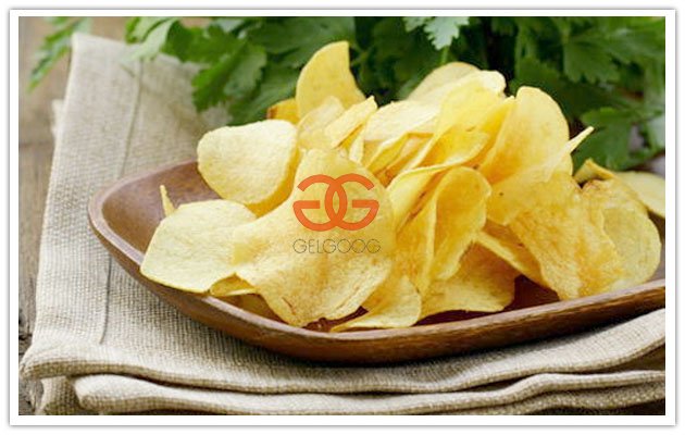 Chips de pommes de terre croustillantes