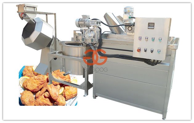 Friteuse automatique en acier inoxydable