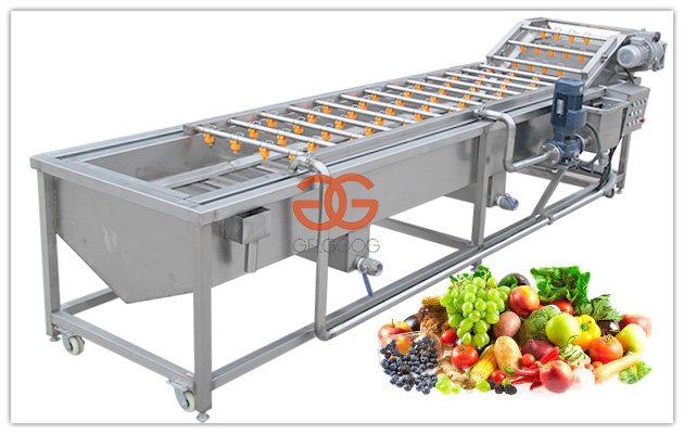 Machine à laver les fruits et légumes commerciale
