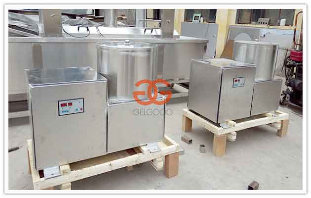 Livraison de la machine de déshuilage centrifuge des arachides