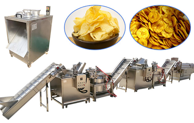 Ligne de production de chips de pommes de terre