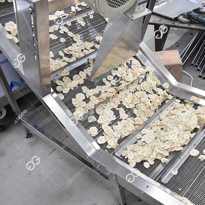 Processus de fabrication des chips de banane