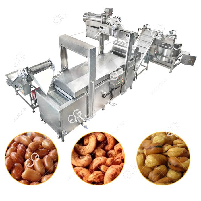 Lignes de friture automatique de noix de cajou