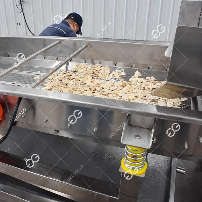 Processus de fabrication des chips de banane