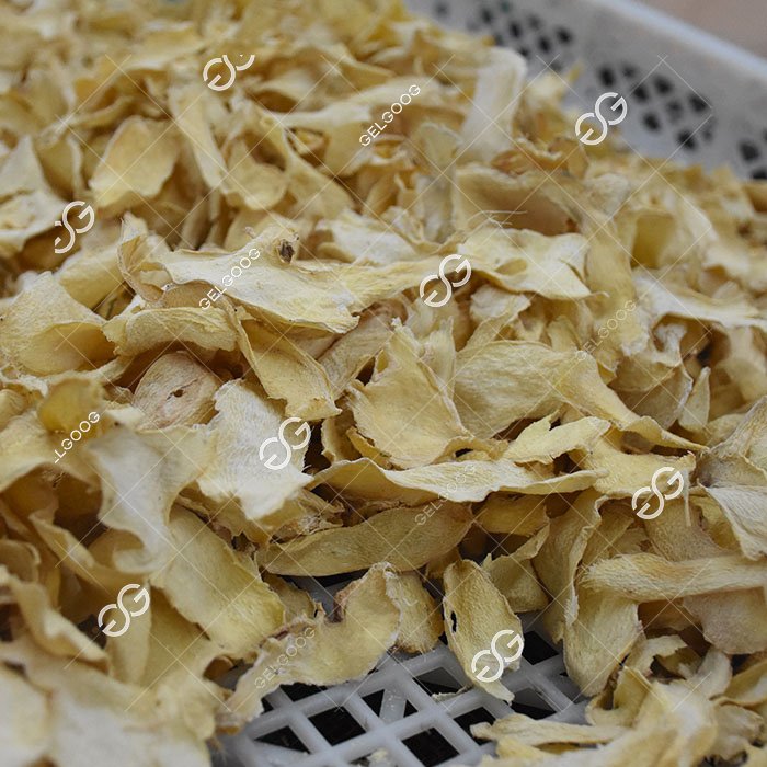 Chips de gingembre séchées